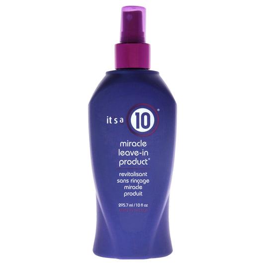 Miracle Leave In Product by Its A 10 for Unisex 10 oz Spray