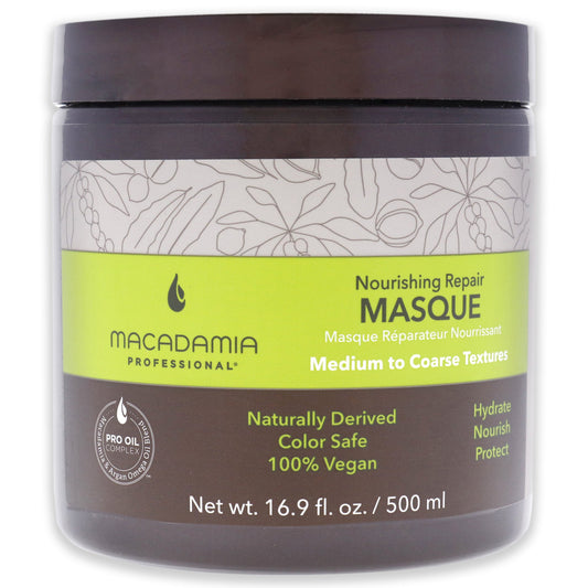 Nourishing Repair Masque by Macadamia Oil for Unisex 16.9 oz Masque