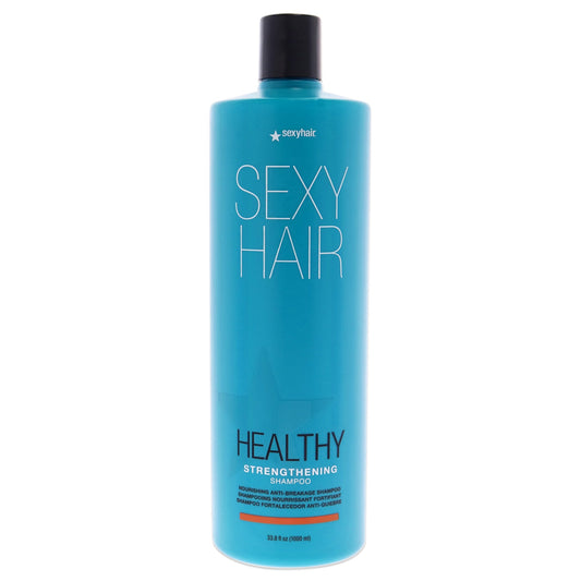 Healthy Sexy Hair Strengthening Shampoo by Sexy Hair for Unisex 33.8 oz Shampoo