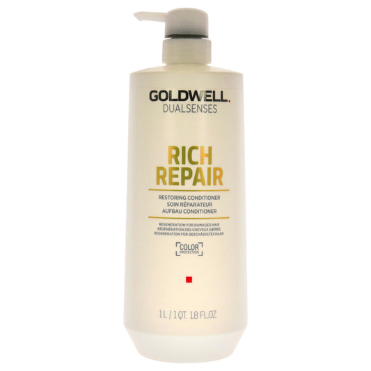Dualsenses Rich Repair Conditioner by Goldwell for Unisex 34 oz Conditioner