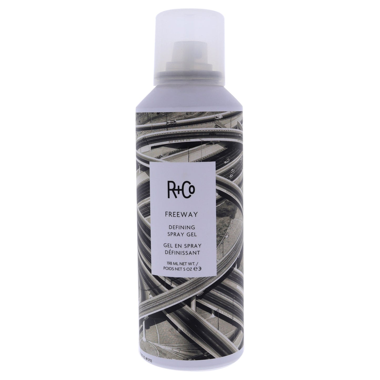 Freeway Defining Spray Gel by R+Co for Unisex 5 oz Gel