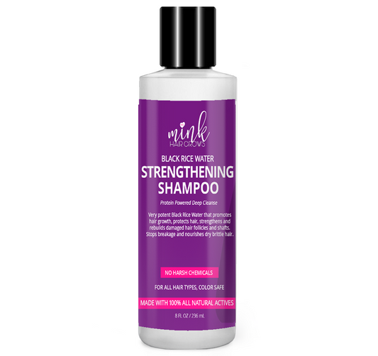 Black Rice Water Strenthening Shampoo